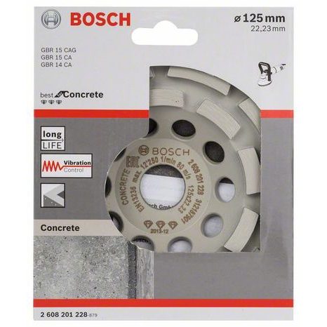 Brusný diamantový kotouč Bosch Best for Concrete 125 mm 2608201228 - 2