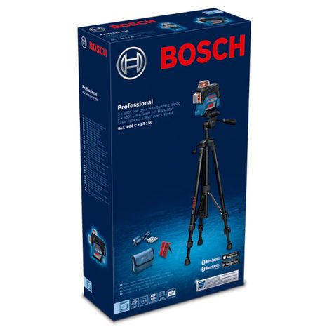 Čárový laserový měřič Bosch GLL 3-80 C 0601063R01 - 4