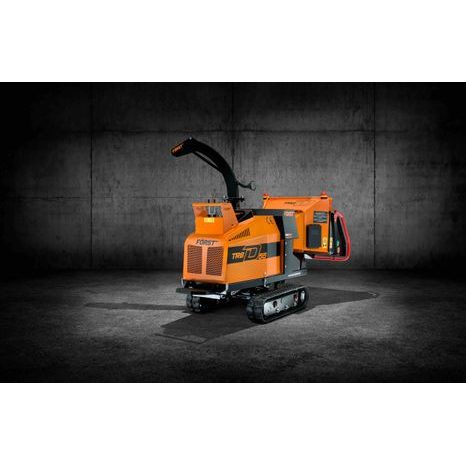 Pásový štiepkovač Först TR8D - 3