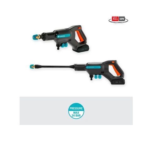 Aku vysokotlaká myčka Gardena AquaClean Premium sada 14800-31 - 3