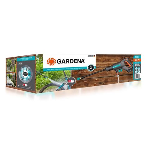 Aku vysokotlaká myčka Gardena AquaClean Premium sada 14800-31 - 9