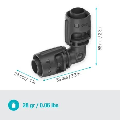 L-kus Gardena Micro-Drip 13 mm (1/2") 13202-20 - 4