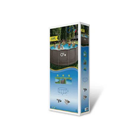 Bazén CF FRAME 366 x 132 cm RATAN - 4