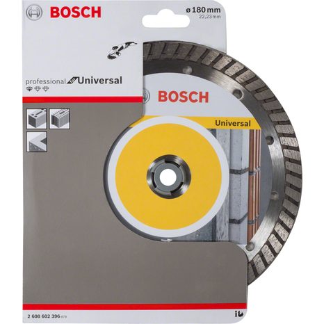 Diamantový kotouč turbo Bosch Standard for universal 180 mm 2608602396 - 2