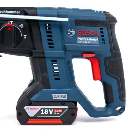 Aku vŕtacie kladivo Bosch GBH 180-LI 0615990M9C - 9