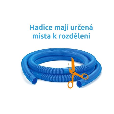 Hadice bazénová Marimex 5m modrá 11001039 - 3