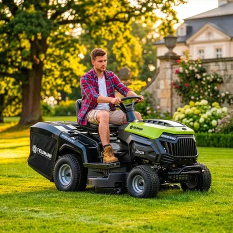 Benzínový záhradný traktor FIELDMANN FZTR 8630-B - 17