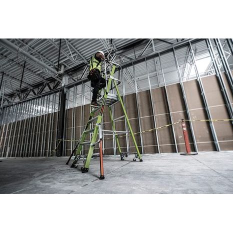 Bezpečnostní skládací žebřík LittleGiant Safety Cage 2.0 M6 19706EN - 9