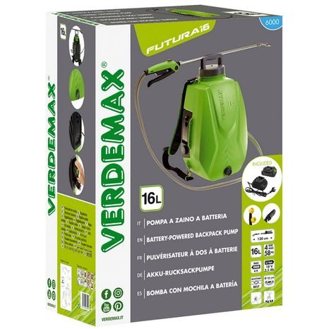 Aku zádový postřikovač VERDEMAX FUTURA PRO 16l 21V006000 - 4