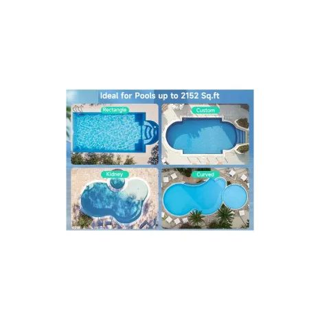 Automatický aku bazénový vysavač Wybot C2 - 10