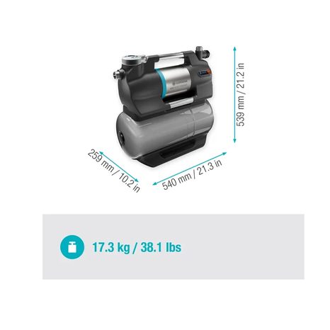 Automatická domácí vodárna Gardena 5600 SilentComfort 9067-20 - 3