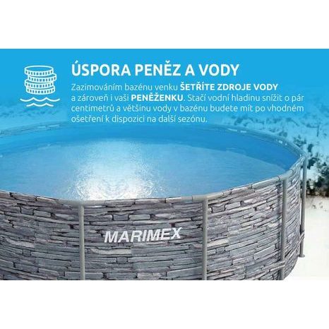 Bazén Florida Marimex 3,66 x 1,22 m KÁMEN bez přísl. 10340266 - 4