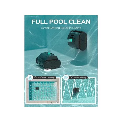 Automatický aku bazénový vysavač Wybot C1 - 5