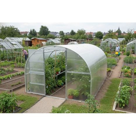 Skleník polykarbonátový LanitPlast TIBERUS 3 x 4 m LG2834