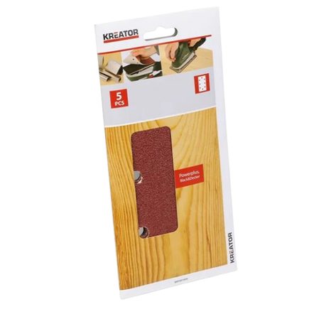 5x Brusný papír Kreator 93 x 230 mm B G240 KRT202509 - 2