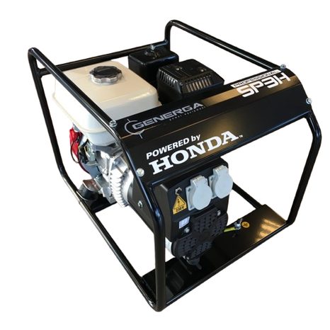 Jednofázová elektrocentrála Honda SP 3 H