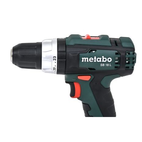 Aku příklepová vrtačka Metabo SB 18 L Set 602317870 - 7