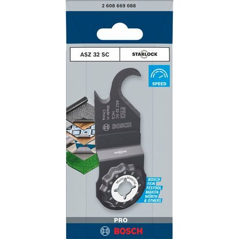 Multifunkční nůž Bosch PRO ASZ 32 SC-STARLOCK 24x11mm 2608669088 - 2
