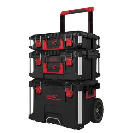 Boxy na nářadí Milwaukee PACKOUT 3 ks 4932464244