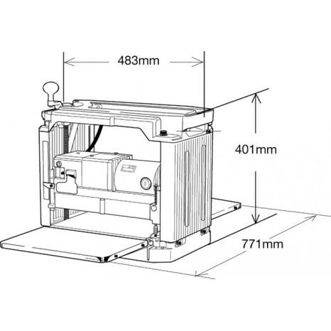 Elektrická protahovačka Makita 2012NB - 2