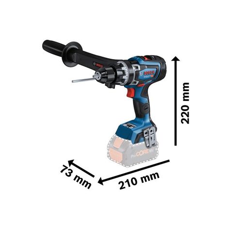 Aku příklepová vrtačka Bosch GSB 18V-150 C 06019J5102 - 2