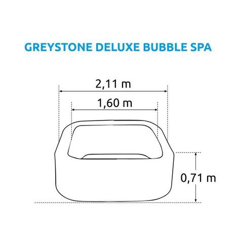 Vířivý bazén Marimex Greystone Deluxe Bubble Spa 4 11400262 - 9