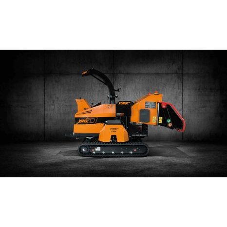 Pásový štiepkovač Först XR8D - 2