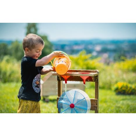 Dřevěný dětský vodní mlýnek Classic World - 17