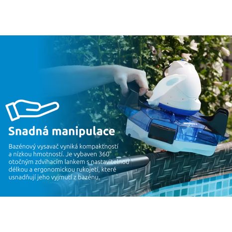 Aku robotický vysavač Marimex SupraVac Hudson 10800037 - 14