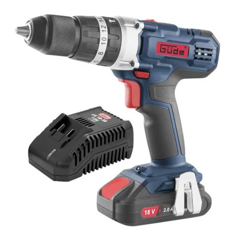 Aku příklepová vrtačka GÜDE BSB 18-201-30K 58504 - 2