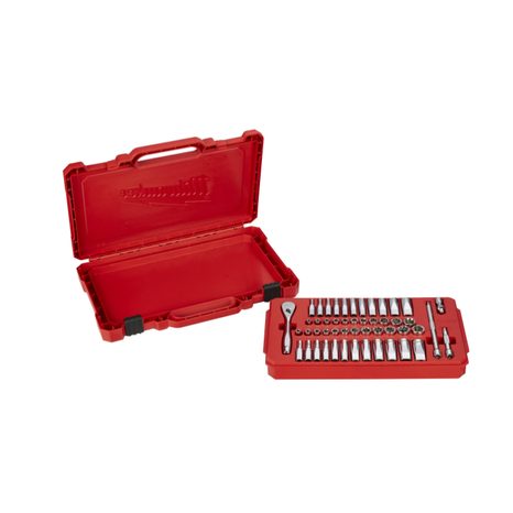 Súprava račne a nástrčných kľúčov Milwaukee 1/4" 50 ks 4932464944 - 3