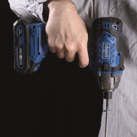 Aku rázový utahovák Scheppach C-ID180-X 5909245900 - 3