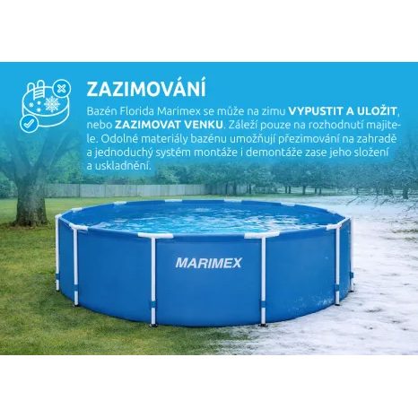 Bazén Florida Marimex 3,05 x 0,76 m bez přísl. 10340272 - 5