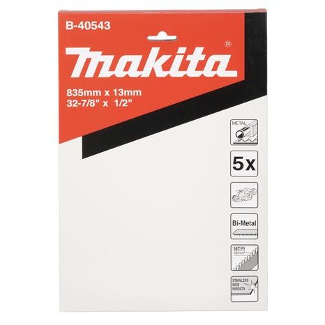 Pilový list Makita BiM 14Z DPB181 5 ks B-40543 - 2