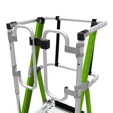 Bezpečnostní skládací žebřík LittleGiant Safety Cage 2.0 M4 19704EN - 10