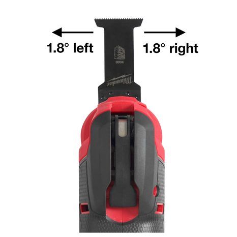 Aku multifunkční oscilační bruska Milwaukee M12FMT-0 4933472238 - 3