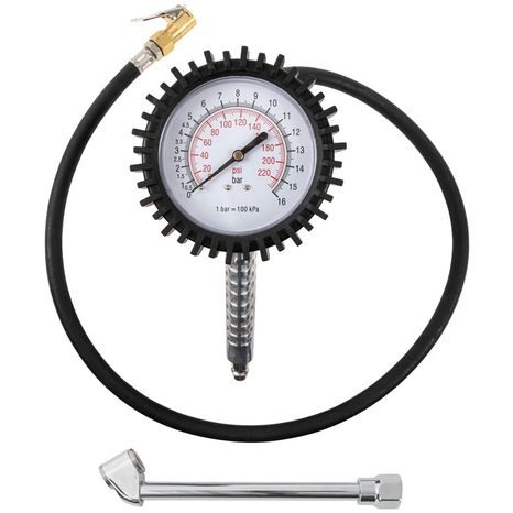 Pneuhustič s manometrom GÜDE 2756