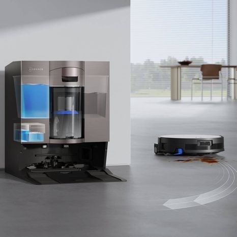 Robotický vysavač ECOVACS DEEBOT X11 OmniCyclone Silver - 22