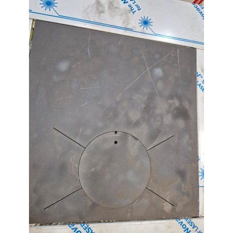 Poškozeno - Krbová kamna s varnou plotnou a výměníkem TEMY ES 15 kW Bílá - 12