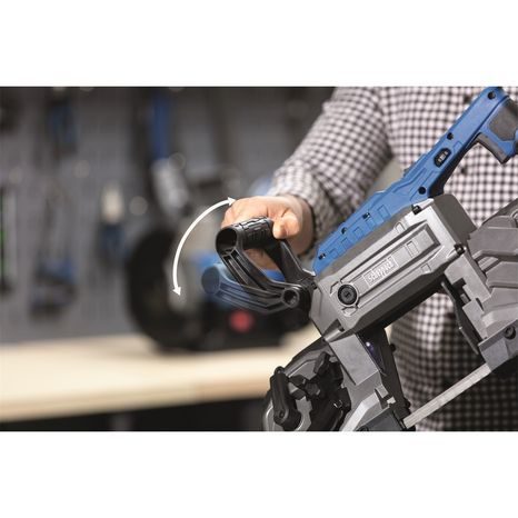 Elektrická pásová pila na kov 2v1 Scheppach MBS 1200 - 5