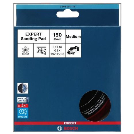 Brúsny papier Bosch EXPERT 150 mm 2608001115 - 2