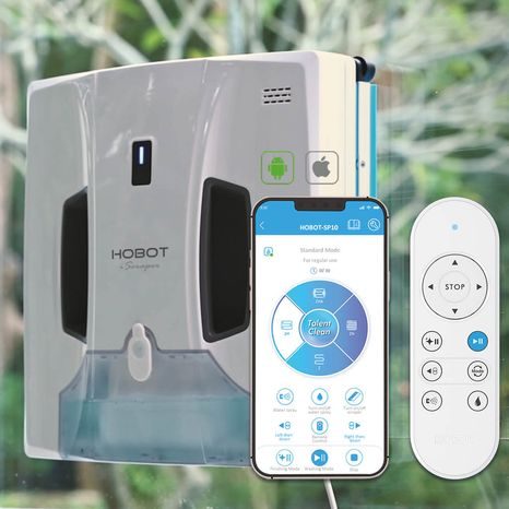 Robotický čistič oken HOBOT SP-10 iScraper - 17