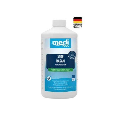 Stop řasám - Algae protection, nepěnivý mediPOOL 1,0 l - 2