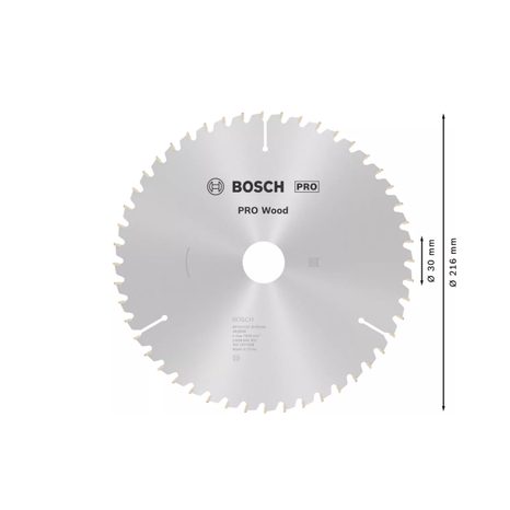 Pilový kotouč Bosch PRO Wood 216 mm 48T 2608640432 - 3