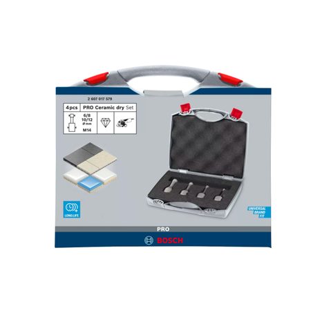 Sada diamantových korunek Bosch PRO Ceramic dry 2607017579 - 2