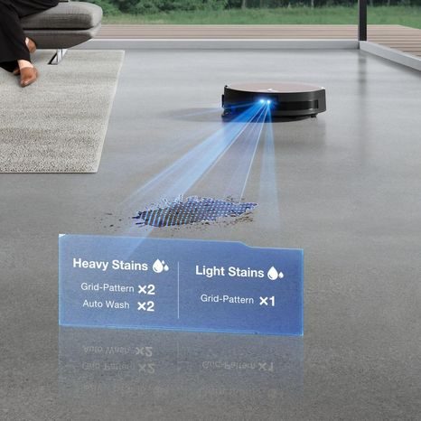 Robotický vysavač ECOVACS DEEBOT X11 OmniCyclone Silver - 14