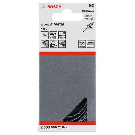 Brusný pás Bosch X450; 13 x 457 mm, 60 2608606218 - 2