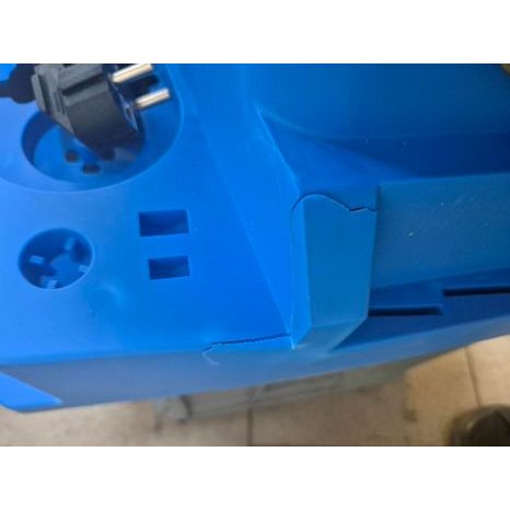 Poškozeno - Elektrická pásová a válcová bruska GÜDE GSBSM 500 - 2