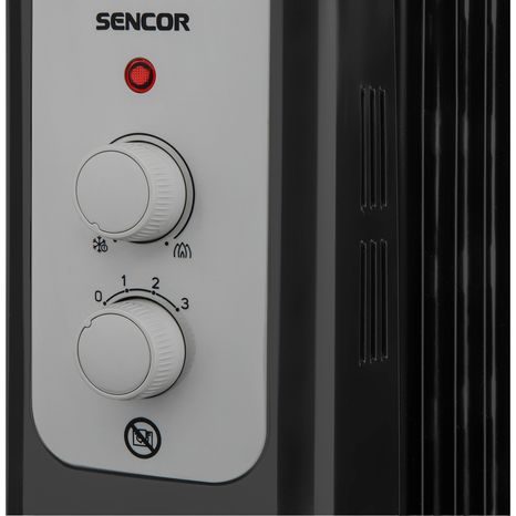 Elektrický olejový radiátor SENCOR SOH 3309BK - 6