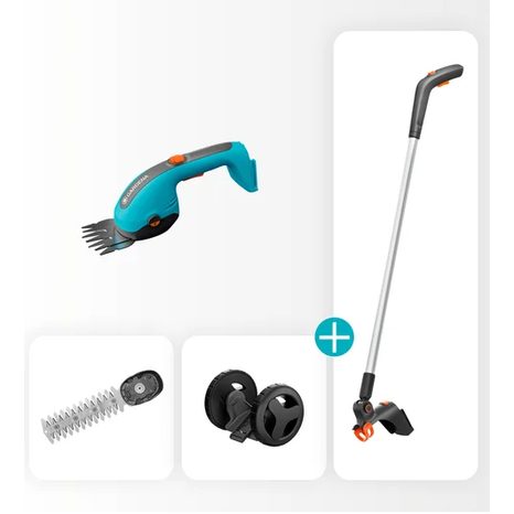 Aku nůžky na trávu a keře Gardena PowerCut 20/18V P4A solo 14752-55 - 2